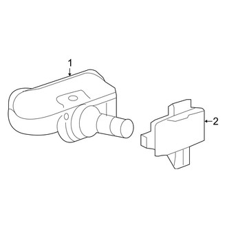 Mercedes-Benz OE - Electrical - Tire Pressure Monitor Components