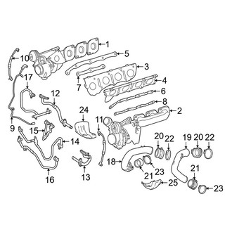 Mercedes-Benz OE - Engine - Turbocharger & Components