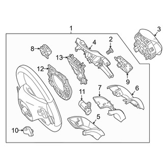Mercedes-Benz OE - Steering Wheel & Trim
