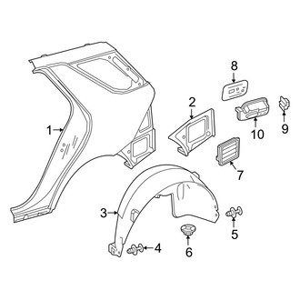 Mercedes-Benz OE - Quarter Panel & Components