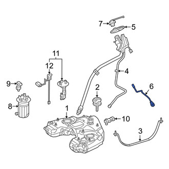 Mercedes-Benz OE - Fuel Tank Vent Hose