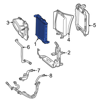 Mercedes-Benz OE - Radiator