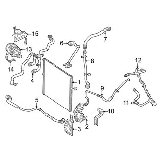 Mercedes-Benz OE - Cooling - Intercooler