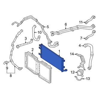 Mercedes-Benz OE - Radiator