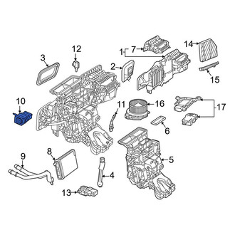 Mercedes-Benz OE - A/C Expansion Valve