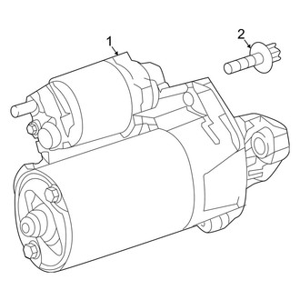 Mercedes-Benz OE - Electrical - Starter