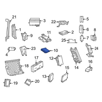 Mercedes-Benz OE - Right Power Seat Control Module