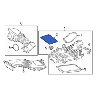 Mercedes-Benz OE - Air Filter Housing Gasket