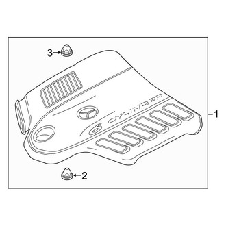 Mercedes-Benz OE - Engine Appearance Cover