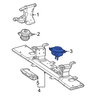 Mercedes-Benz OE - Automatic Transmission Mount
