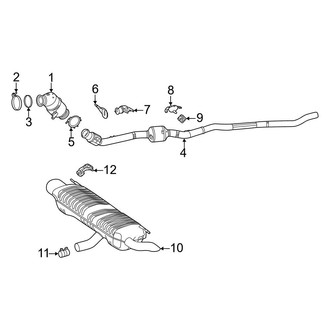 Mercedes-Benz OE - Exhaust System - Exhaust Components