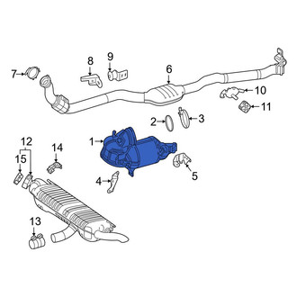 Mercedes-Benz OE - Catalytic Converter
