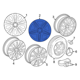 Mercedes-Benz OE - Wheel