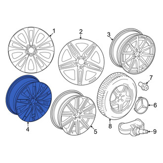 Mercedes-Benz OE - Wheel
