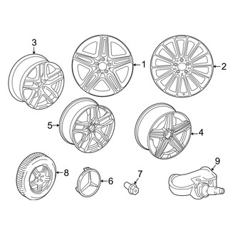 Mercedes-Benz OE - Wheels (21"), (4Matic+)