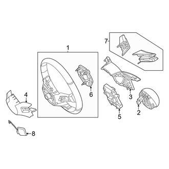 Mercedes-Benz OE - Steering Wheel & Trim (Standard Wheel), (4Matic)