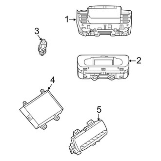 Mercedes-Benz OE - Console - Electrical Components