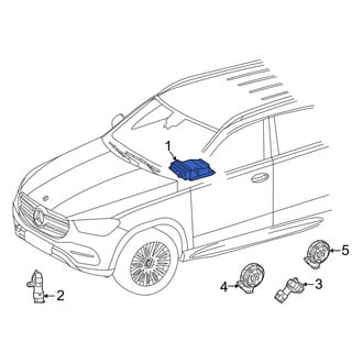 Mercedes-Benz OE - Air Bag Control Module