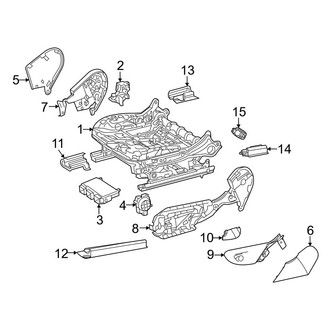 Mercedes-Benz OE - Seats & Tracks - Tracks & Components