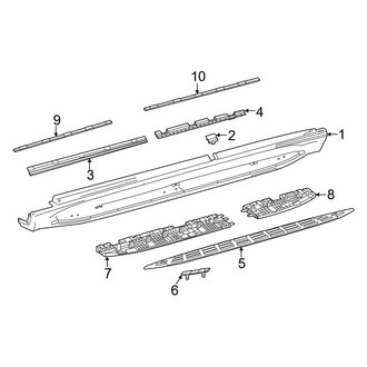 Mercedes-Benz OE - Pillars, Rocker & Floor - Running Board
