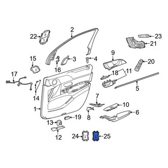 Mercedes-Benz OE - Drive Motor Battery Pack Charging Port Door Release Switch