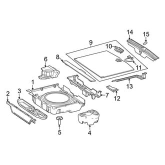 Mercedes-Benz OE - Rear Body & Floor - Interior Trim (Floor Trim)
