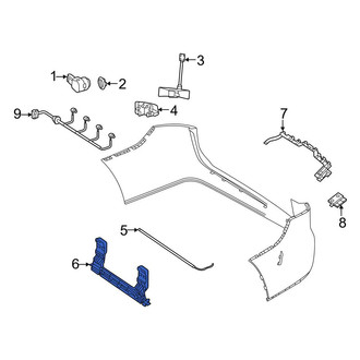 Mercedes-Benz OE - Liftgate Motion Sensor Bracket