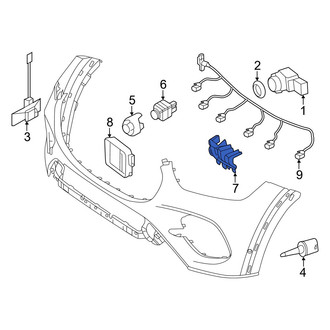 Mercedes-Benz OE - Left Park Assist Camera Bracket