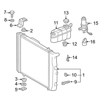 Mercedes-Benz OE - Cooling - Radiator & Components