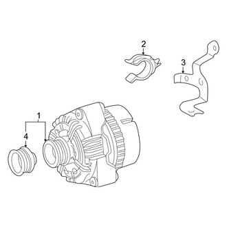 Mercedes-Benz OE - Electrical - Alternator