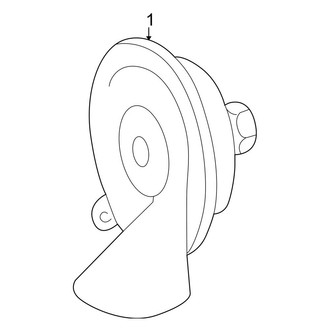 Mercedes-Benz OE - Electrical - Horn