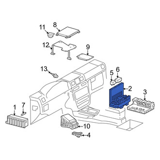 Mercedes-Benz OE - Front Fuse and Relay Center