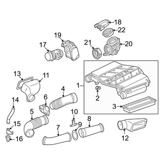 Mercedes-Benz OE - Engine - Air Intake (5.0L)