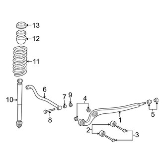 Mercedes-Benz OE - Front Suspension - Suspension Components