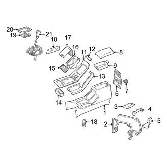 Mercedes-Benz OE - Console - Center