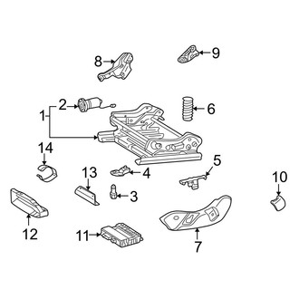 Mercedes-Benz OE - Seats & Tracks - Tracks & Components