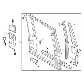 Mercedes-Benz OE - Rear Body & Floor - Rear Body