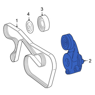 Mercedes-Benz OE - Accessory Drive Belt Tensioner Assembly
