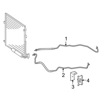 Mercedes-Benz OE - Cooling - Trans Oil Cooler