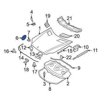 Mercedes-Benz OE - Front Hood Emblem