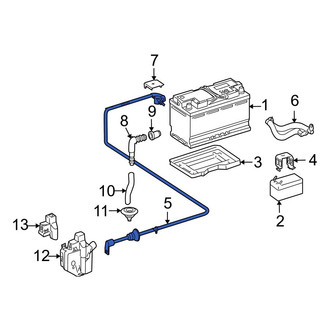 Mercedes-Benz OE - Battery Cable