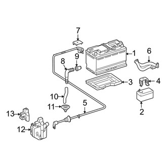 Mercedes-Benz OE - Electrical - Battery (Base)