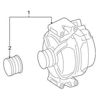 Mercedes-Benz OE - Electrical - Alternator