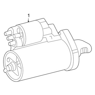 Mercedes-Benz OE - Electrical - Starter (Bluetec 4Matic)