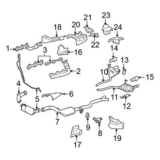 Mercedes-Benz OE - Exhaust System - Exhaust Components (Bluetec 4Matic)