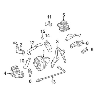 Mercedes-Benz OE - Emission System - Emission Components