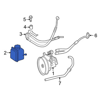Mercedes-Benz OE - Power Steering Reservoir