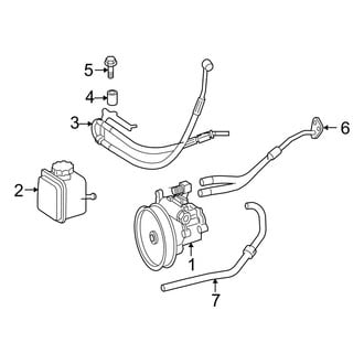 Mercedes-Benz OE - Steering Gear & Linkage - Pump & Hoses
