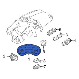 Mercedes-Benz OE - Instrument Cluster