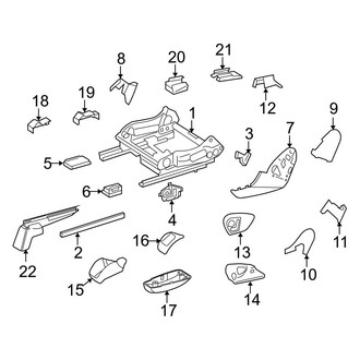 Mercedes-Benz OE - Seats & Tracks - Tracks & Components